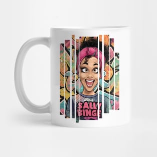 SEE SALLY BINGE girl! Mug